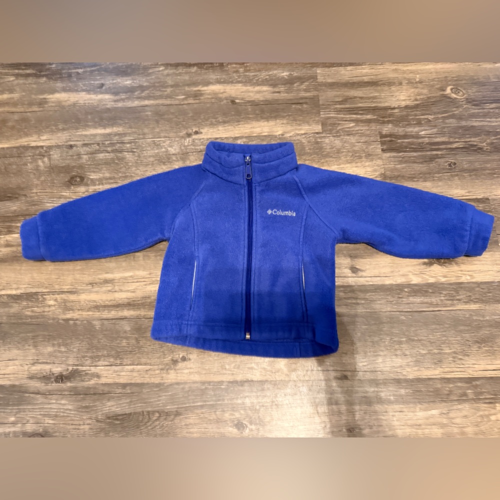 Columbia Vibrant Blue Fleece Jacket